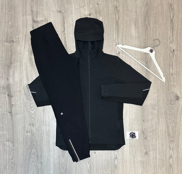 LULULEMON WARP LITE TRACKSUIT BLACK SIZE SMALL