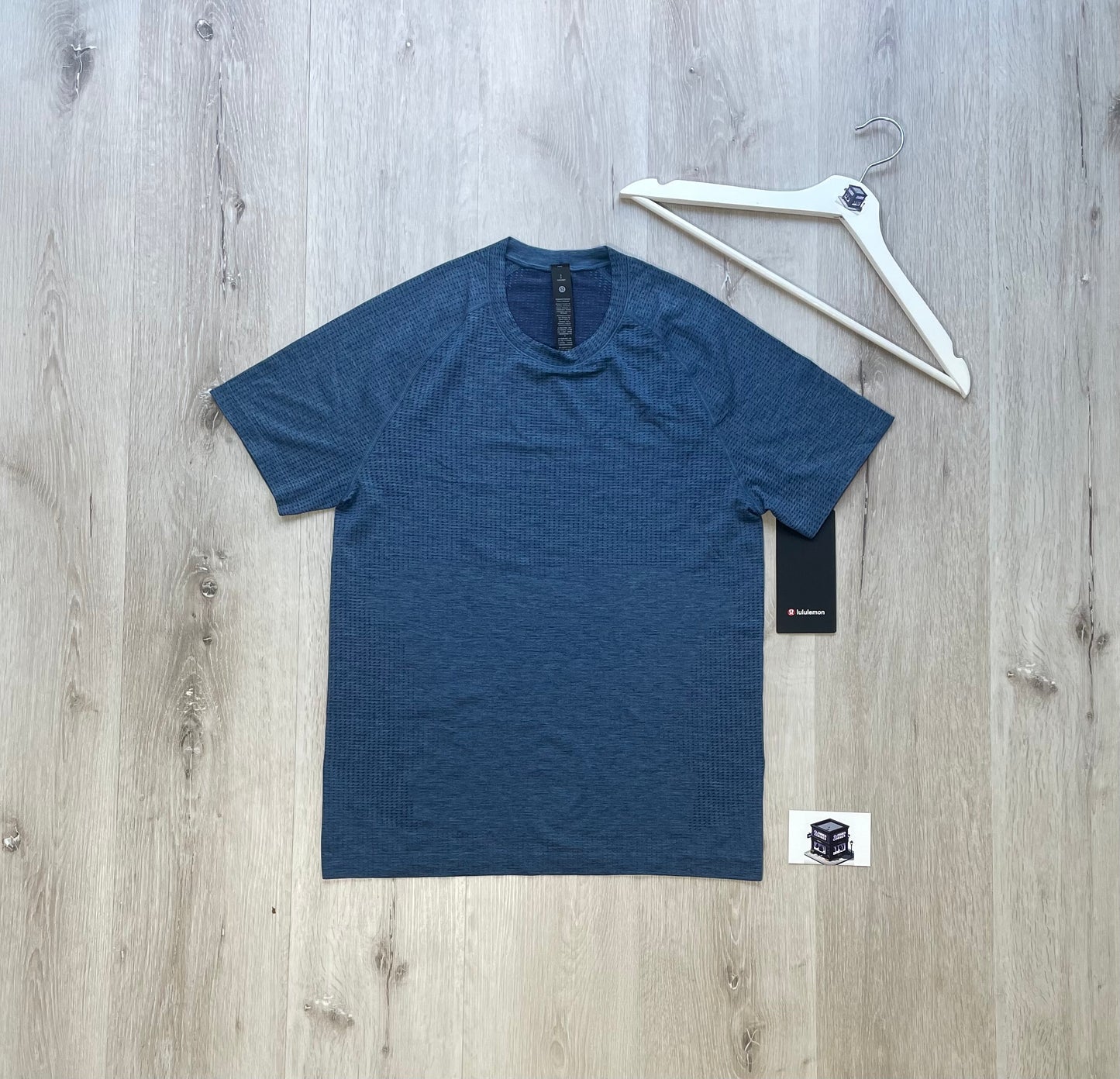 LULULEMON METAL VENT TECH T-SHIRT NIGHT SEA DEEP COVE