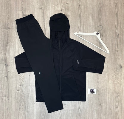 LULULEMON TRACKSUIT BLACK SUZE MEDIUM