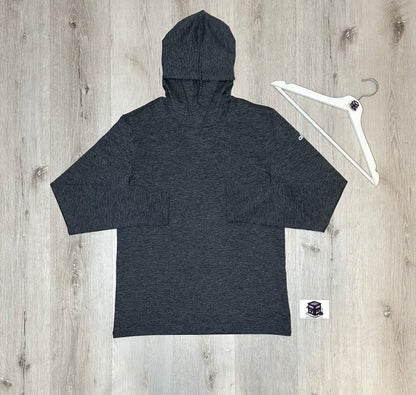 ALO HOODIE TRACKSUIT GRAPHITE GREY SIZE SMALL