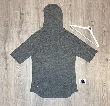 LULULEMON HOODIE TRACKSUIT GREY/BLACK SIZE LARGE