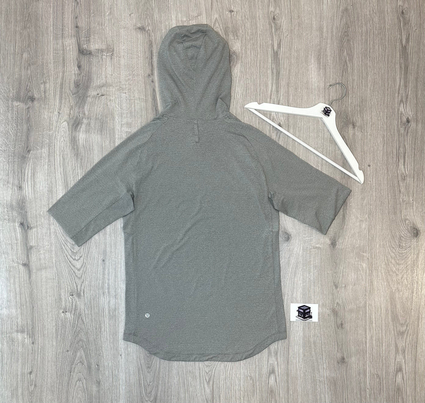 LULULEMON HOODIE TRACKSUIT GREY/BLACK SIZE MEDIUM