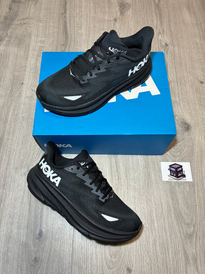 HOKA CLIFTON 9 GORE-TEX BLACK
