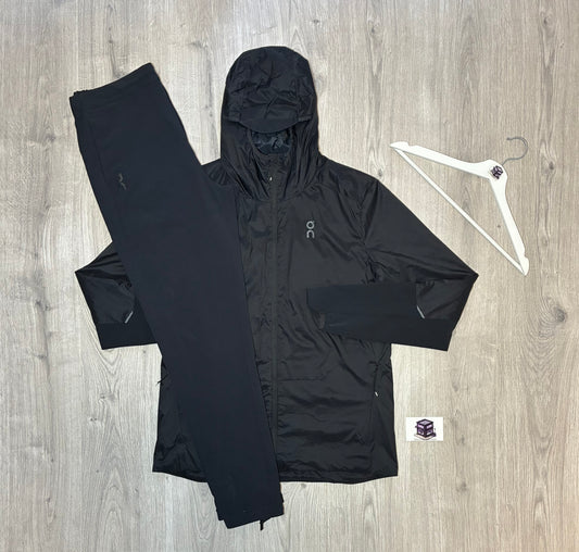ON RUNNING TRACKSUIT BLACK SIZE SMALL
