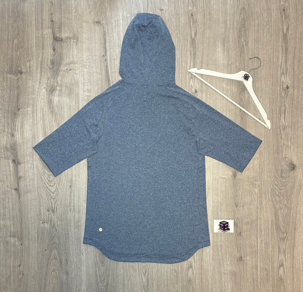 LULULEMON HOODIE TRACKSUIT BLUE/BLACK SIZE LARGE