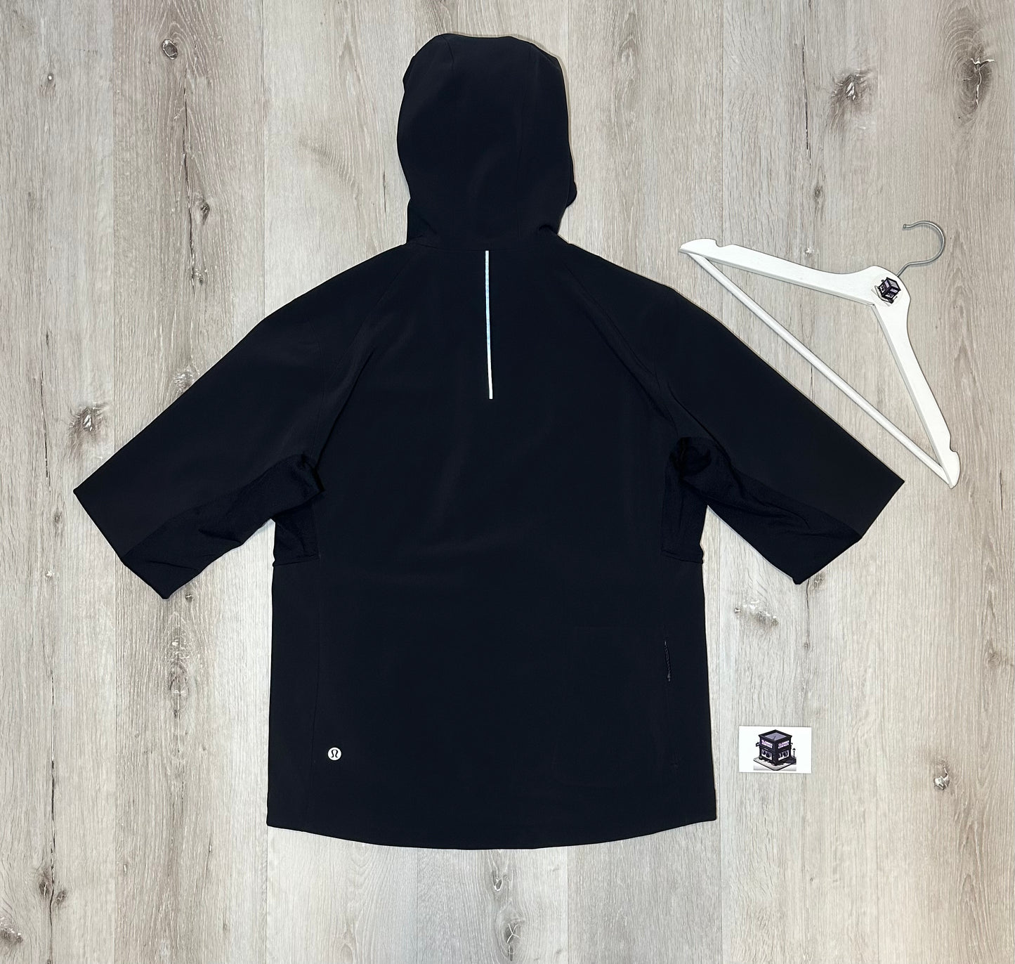 LULULEMON CROSS CHILL TRACKSUIT BLACK SIZE MEDIUM