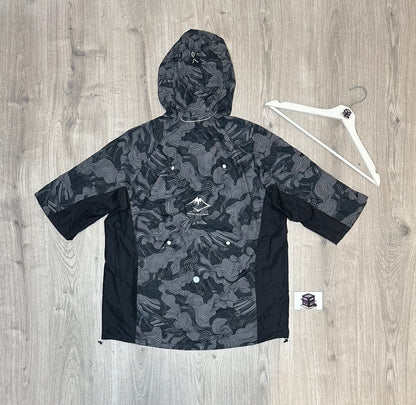 ASICS FUJITRAIL TRACKSUIT BLACK SIZE LARGE