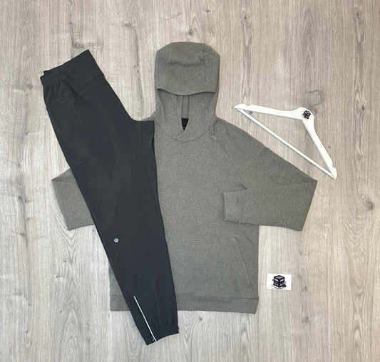 LULULEMON HOODIE TRACKSUIT GREY SIZE MEDIUM