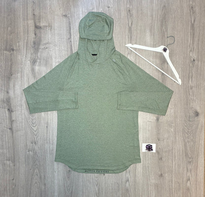 LULULEMON HOODIE TRACKSUIT GREEN/BLACK SIZE LARGE