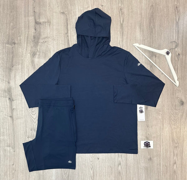 ALO CONQUER REFORM SET NAVY SIZE XL