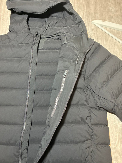 LULULEMON NAVIGATION STRETCH DOWN JACKET BLACK SIZE SMALL
