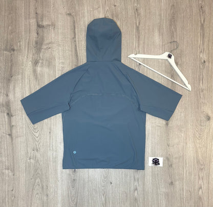 LULULEMON PACE BREAKER TRACKSUIT BLUE/GREY SIZE SMALL
