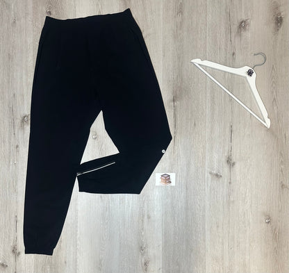 LULULEMON CROSS CHILL TRACKSUIT TEAL/BLACK SIZE MEDIUM