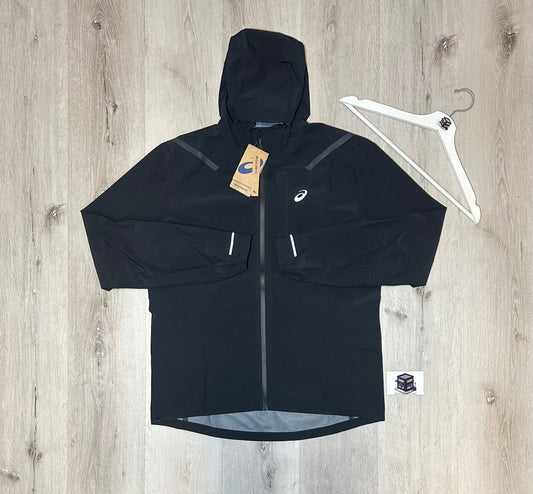 ASICS WATERPROOF JACKET ACCELERATE 2.0 BLACK SIZE LARGE