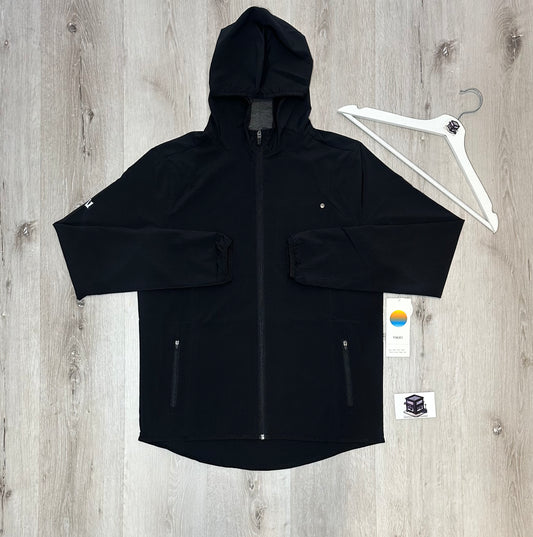 VUORI TRAINER SHELL TRACKSUIT BLACK