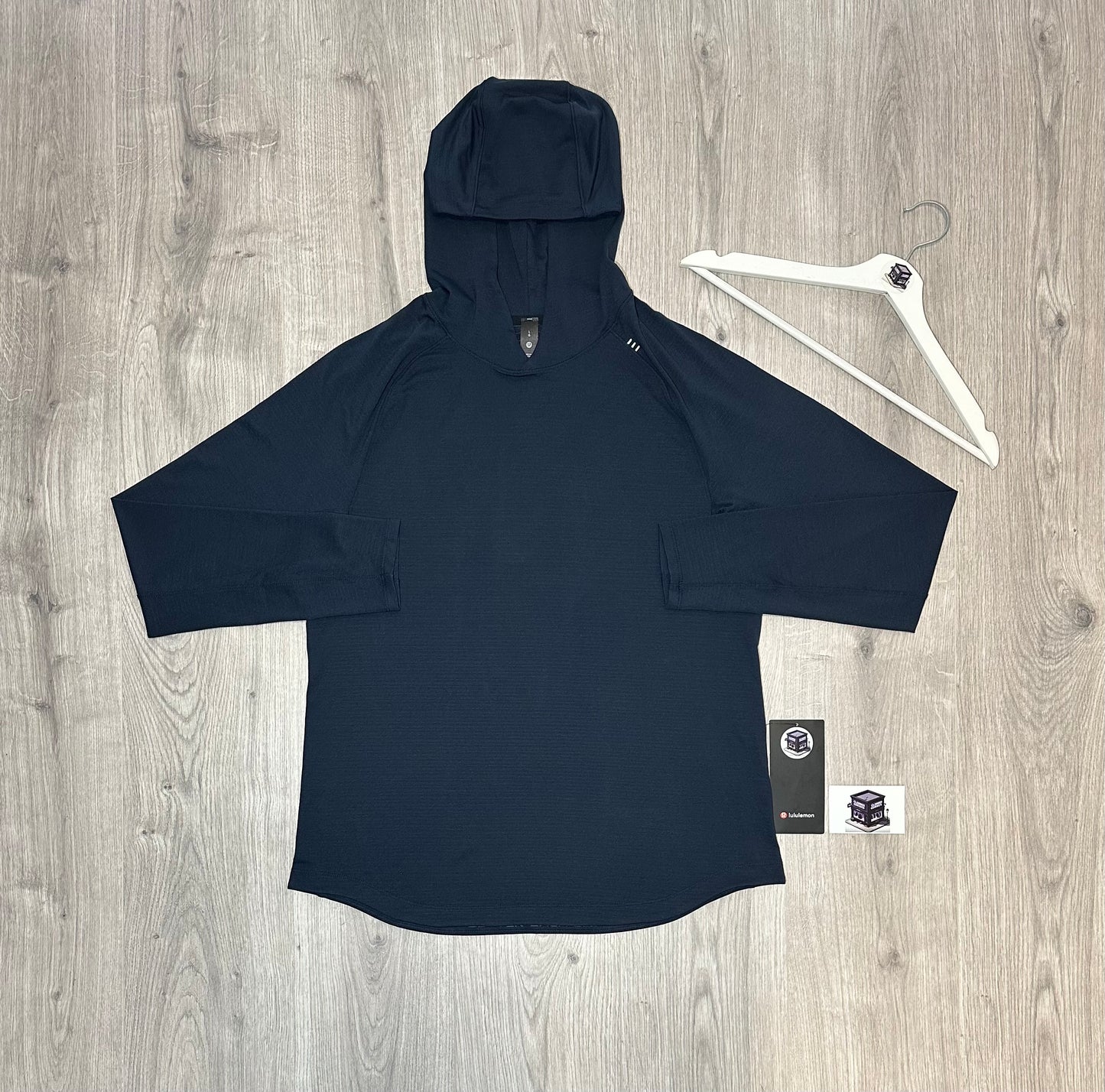 LULULEMON LICENSE-TO-TRAIN HOODIE TRACKSUIT TRUE NAVY
