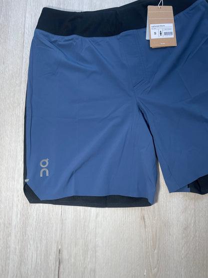 ON RUNNING LIGHTWEIGHT SHORTS NAVY/BLACK