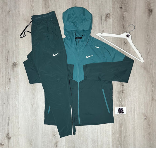 NIKE PRO TRACKSUIT TEAL SIZE MEDIUM