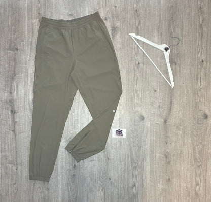 LULULEMON CROSS CHILL TRACKSUIT WARM ASH GREY SIZE MEDIUM PANTS & LARGE JACKET