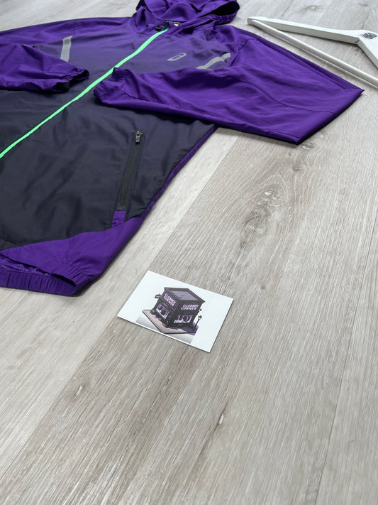 ASICS LITE SHOW JACKET GRAPE JAM/BLACK