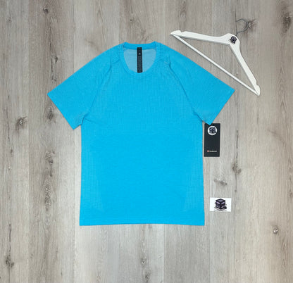 LULULEMON METAL VENT TECH SET FRESCO BLUE TONE/NAVY