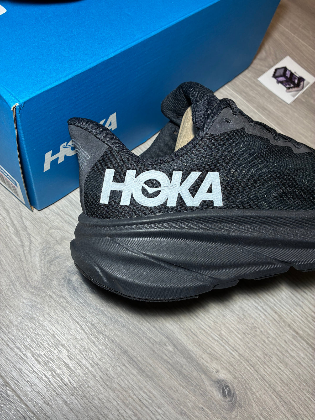 HOKA CLIFTON 9 GORE-TEX BLACK