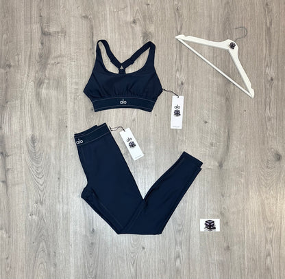 WOMEN’S ALO AIRLIFT LINE UP SET NAVY