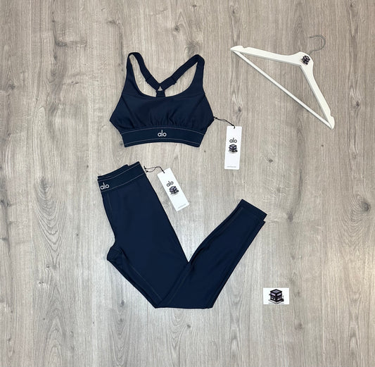WOMEN’S ALO AIRLIFT LINE UP SET NAVY