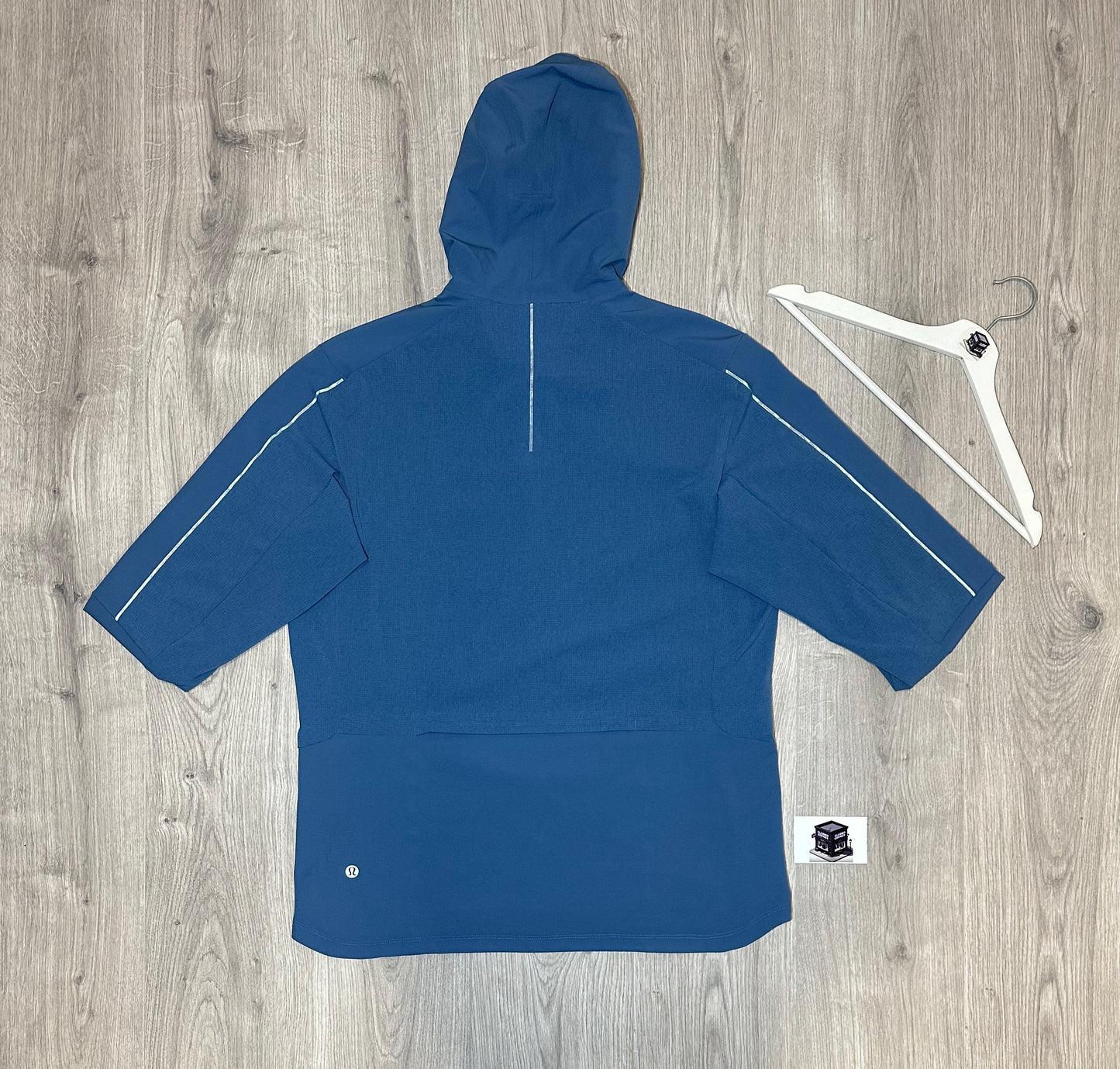 LULULEMON WARP LIGHT TRACKSUIT BLUE/BLACK SIZE EXTRA LARGE