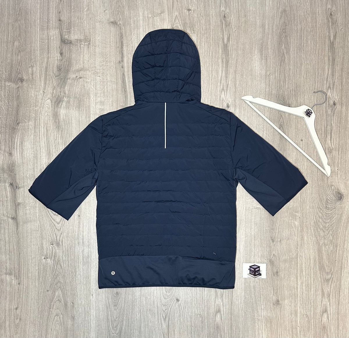 LULULEMON DOWN FOR IT ALL TRACKSUIT NAVY SIZE MEDIUM