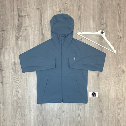 LULULEMON PACE BREAKER TRACKSUIT BLUE/GREY SIZE SMALL