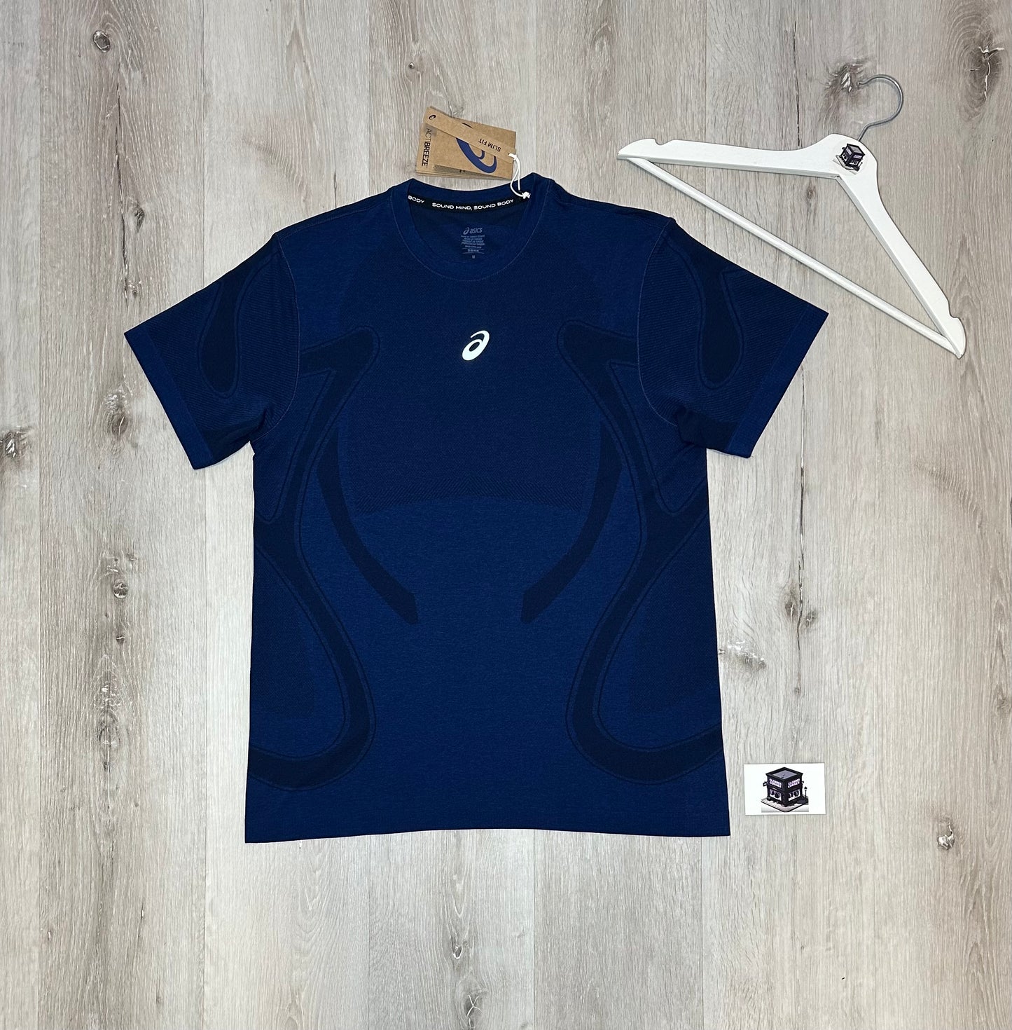 ASICS SEAMLESS SET NAVY/BLACK