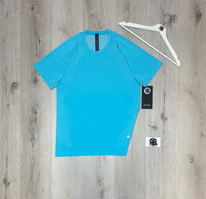 LULULEMON METAL VENT TECH SET FRESCO BLUE TONE/NAVY
