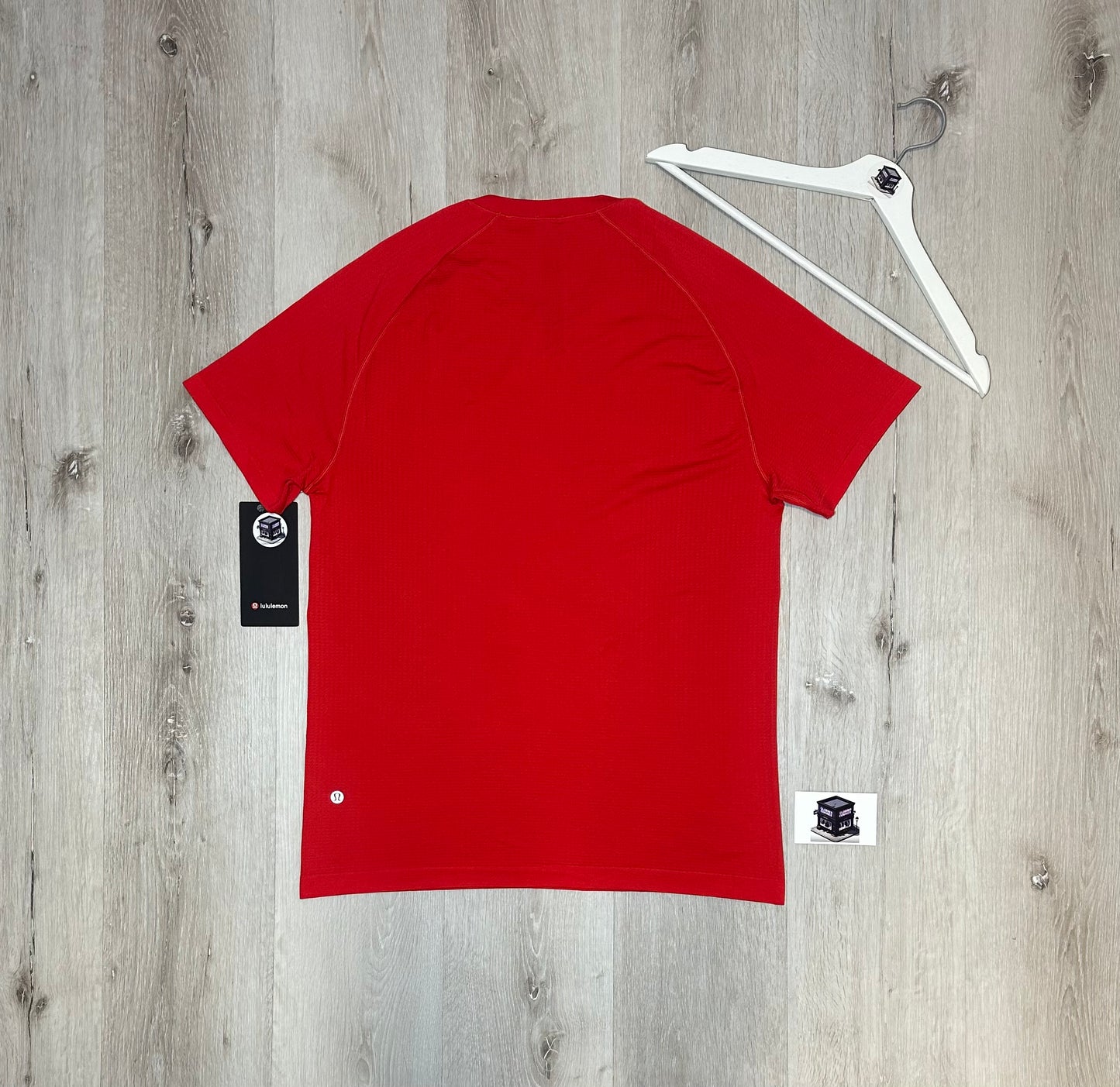 LULULEMON METAL VENT TECH SET RED/BLACK