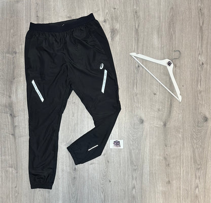ASICS LITE SHOW TRACKSUIT TEAL/BLACK SIZE MEDIUM JACKET & LARGE PANTS