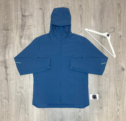 LULULEMON WARP LIGHT TRACKSUIT BLUE/BLACK SIZE EXTRA LARGE