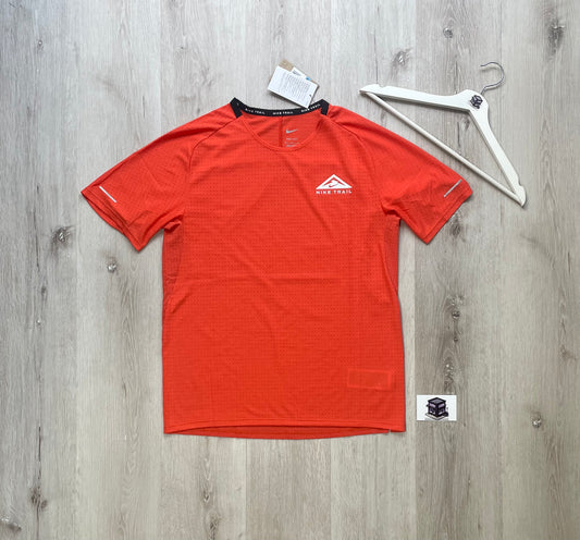 NIKE TRAIL T-SHIRT ORANGE