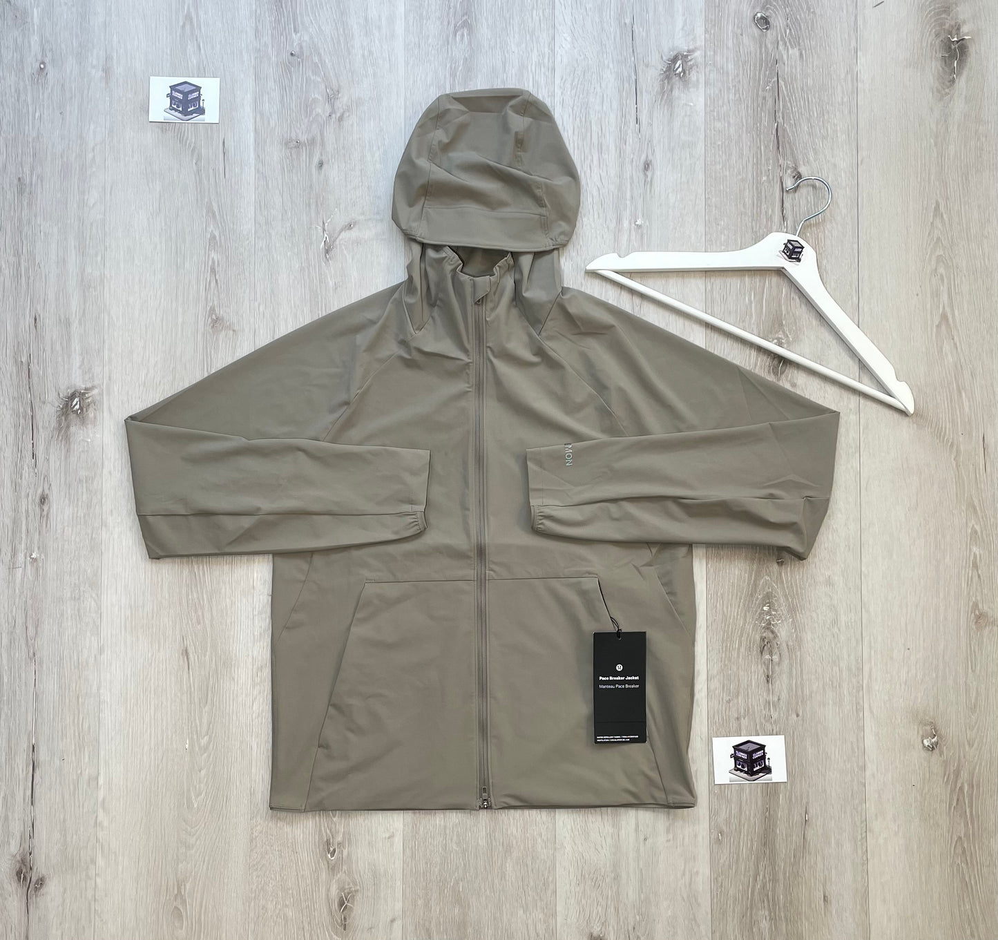 LULULEMON TRACKSUIT GREY/BLACK