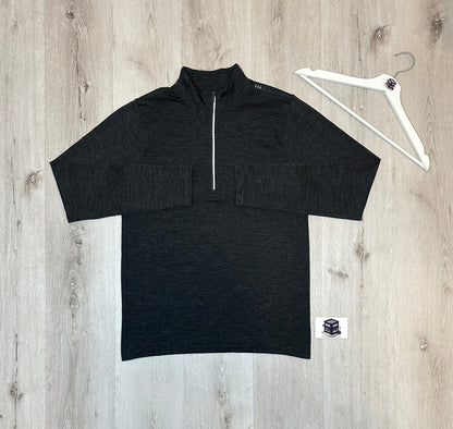 LULULEMON TRACKSUIT GREY/BLACK SIZE LARGE