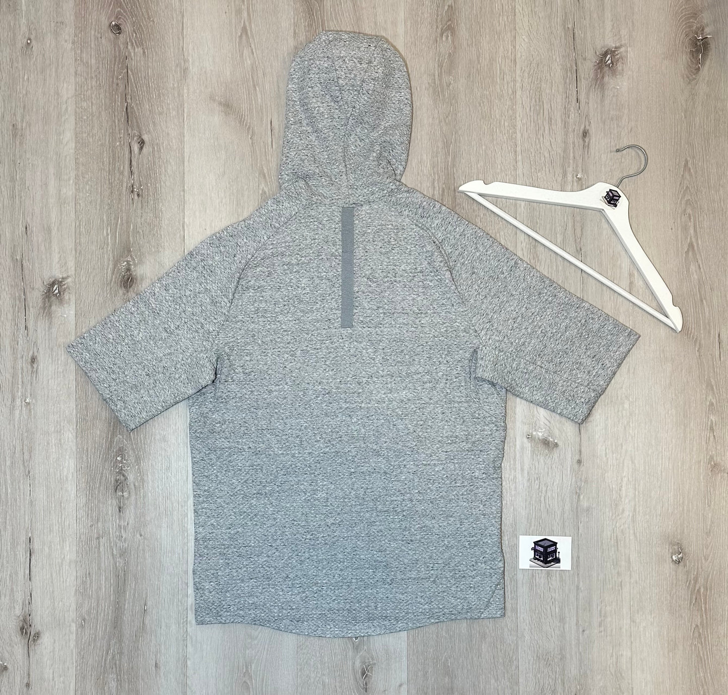 LULULEMON HOODIE TRACKSUIT GREY/BLACK SIZE MEDIUM