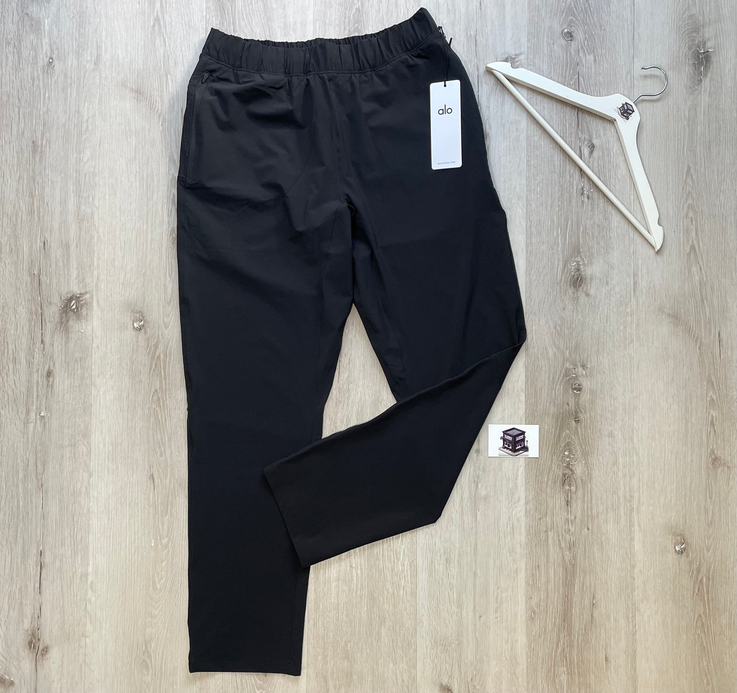 ALO REPETITION PANTS BLACK
