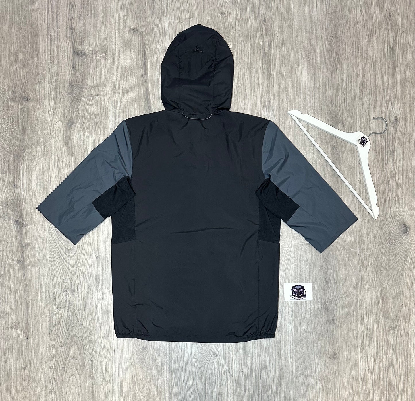 ASICS 3-PIECE TRACKSUIT BLACK SIZE MEDIUM