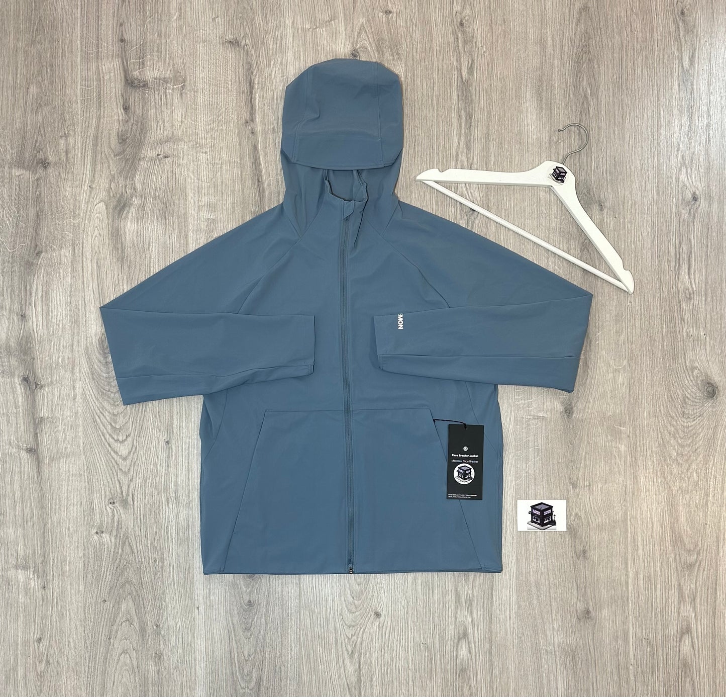 LULULEMON PACE BREAKER TRACKSUIT STEEL BLUE