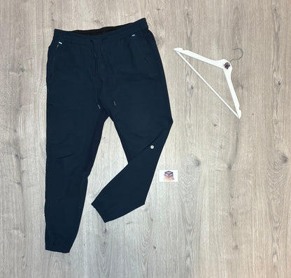LULULEMON DOWN FOR IT ALL TRACKSUIT NAVY SIZE MEDIUM