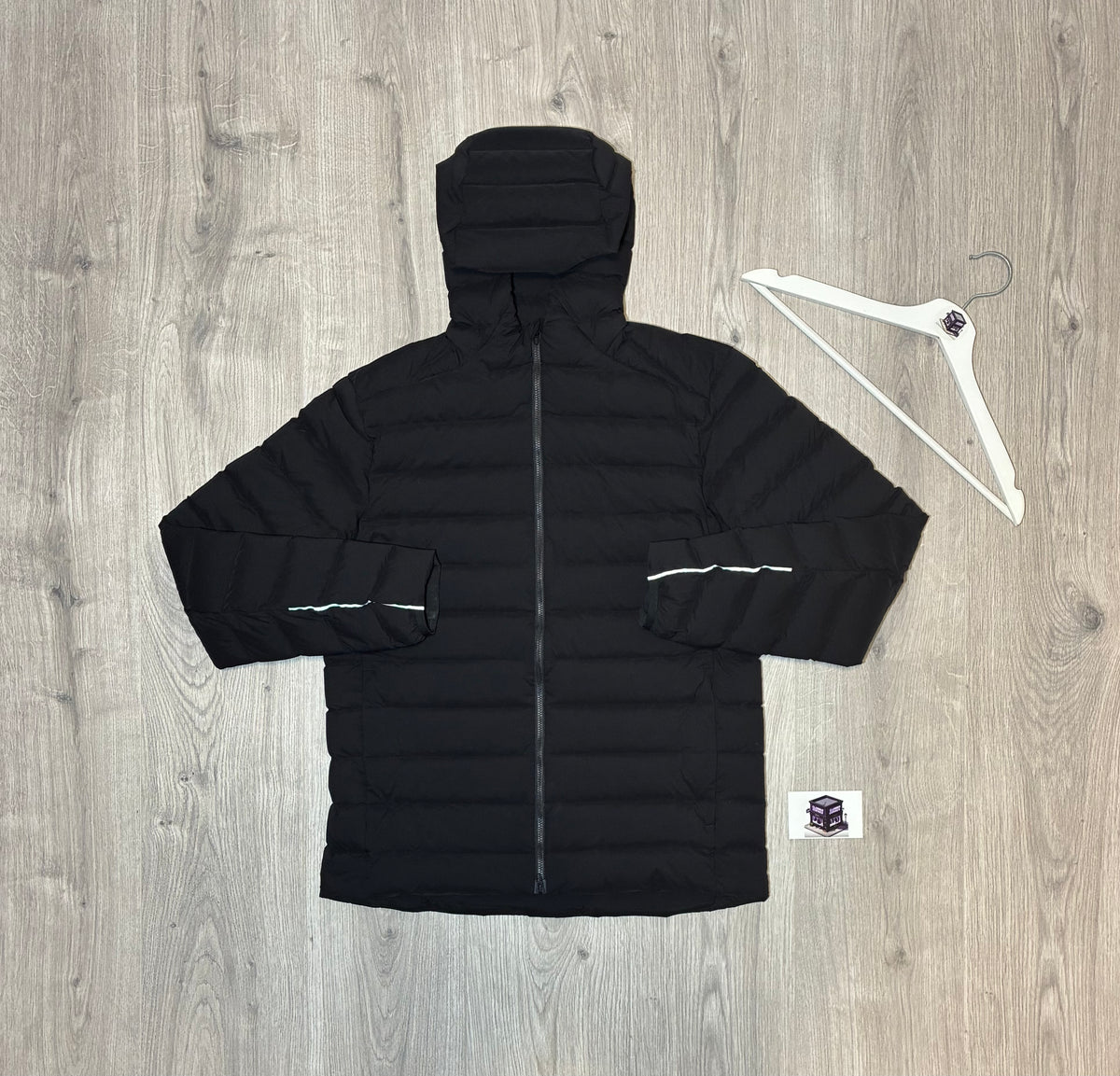 LULULEMON NAVIGATION STRETCH DOWN JACKET BLACK SIZE SMALL