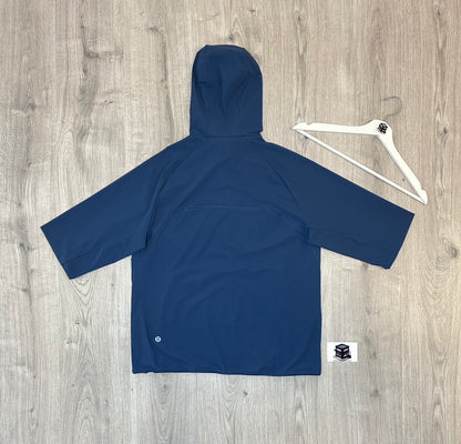 LULULEMON PACE BREAKER TRACKSUIT BLUE TWILL SIZE MEDIUM
