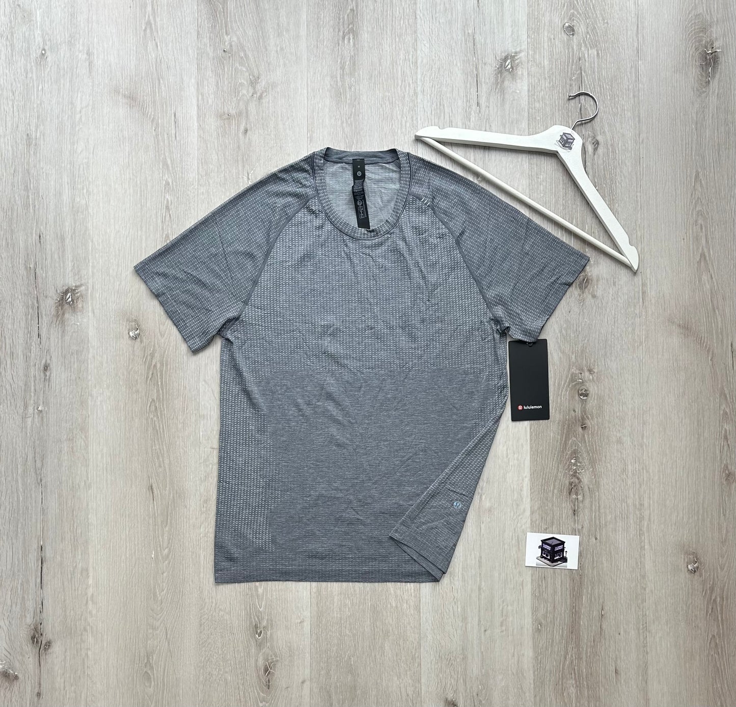 LULULEMON METAL VENT TECH SHORT-SLEEVE SHIRT GREY