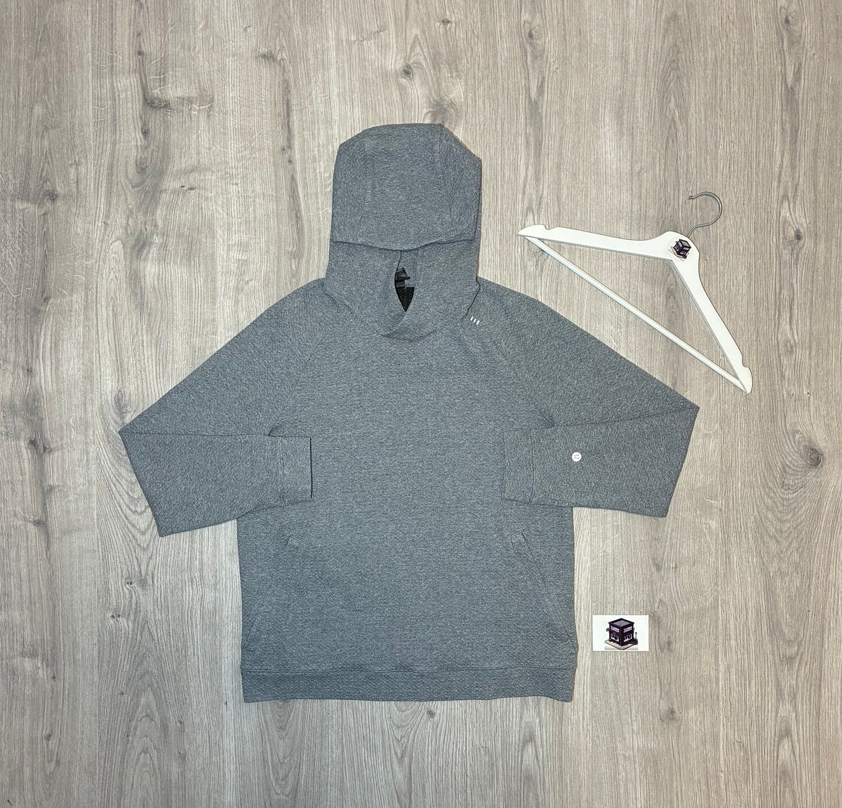LULULEMON HOODIE TRACKSUIT GREY SIZE MEDIUM
