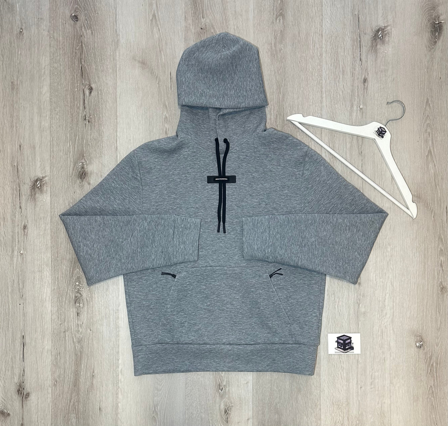ON RUNNING FOCUS TECH TRACKSUIT STEEL GREY SIZE LARGE