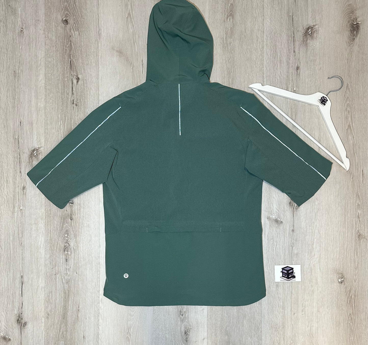 LULULEMON TRACKSUIT GREEN/GREY SIZE LARGE